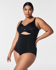 SPANXsculpt™ OnCore Open-Bust Brief Bodysuit  Very Black