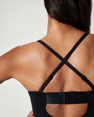 SPANXshape™ Suit Your Fancy Strapless Cupped Brief Bodysuit  Very Black
