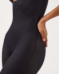 SPANXshape™ Invisible Open-Bust Mid-Thigh Bodysuit  Very Black