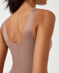 SPANXshape™ Invisible Tank Brief Bodysuit  Cafe Au Lait