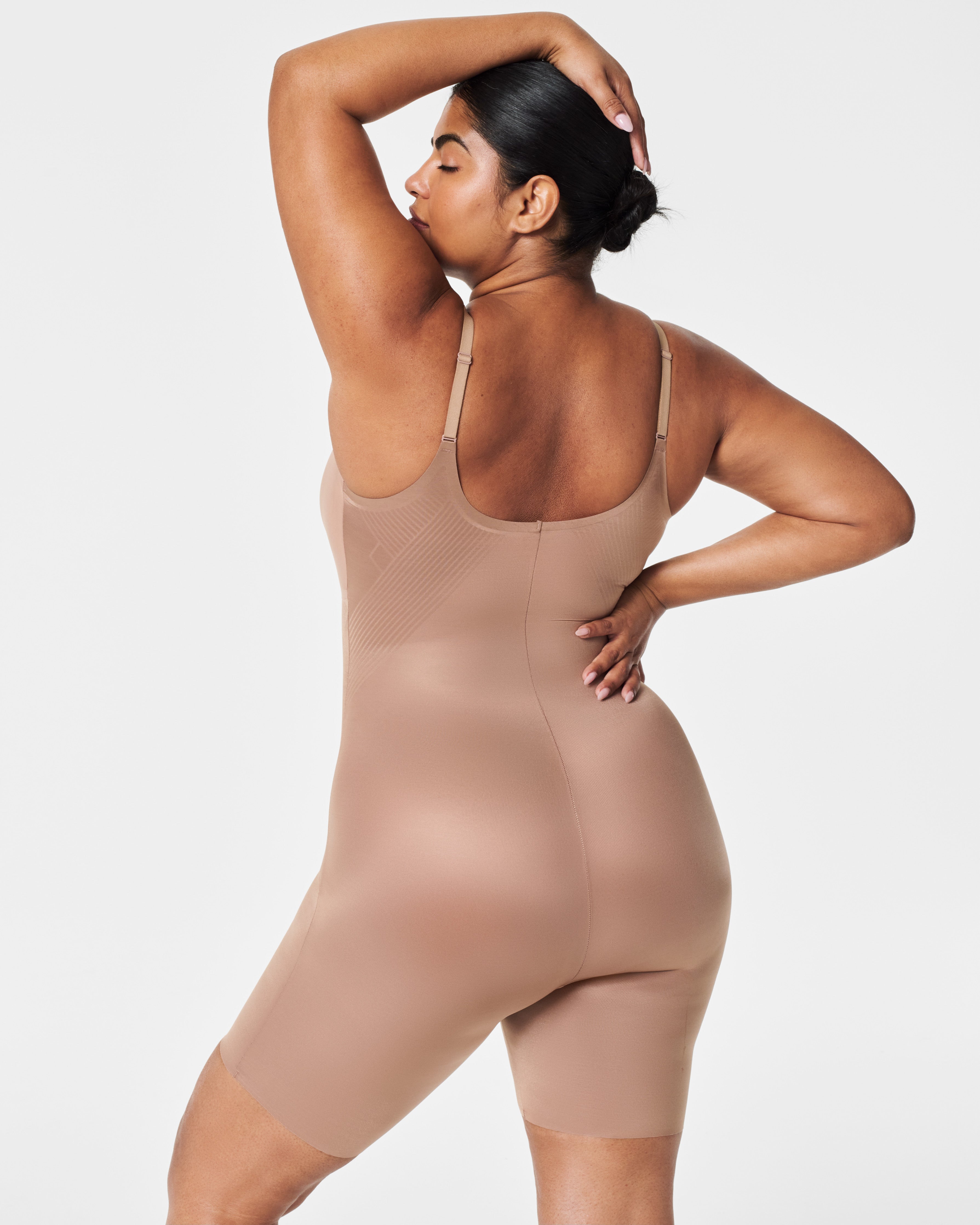 SPANXshape™ Invisible Mid-Thigh Bodysuit  Cafe Au Lait