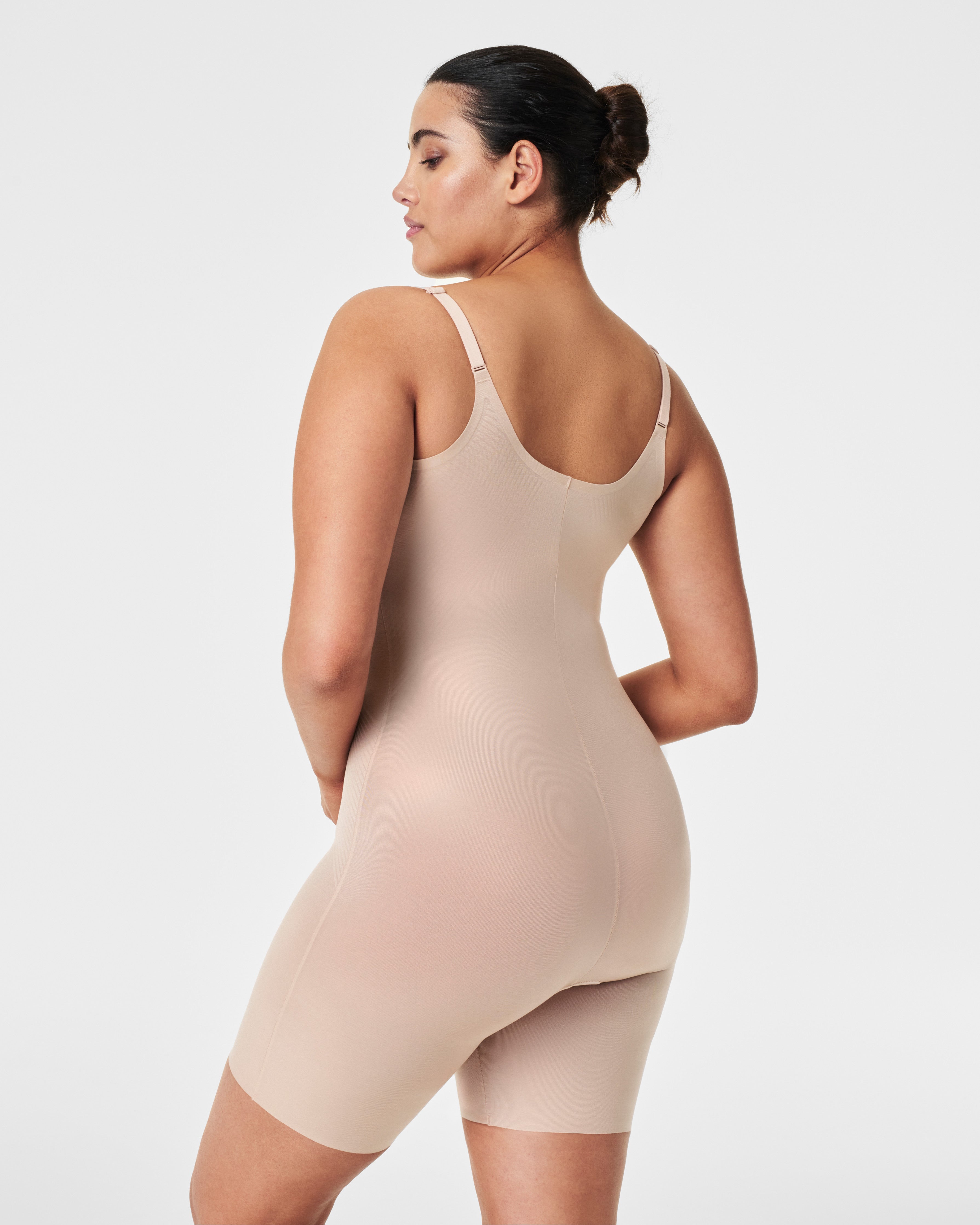 SPANXshape™ Invisible Mid-Thigh Bodysuit  Champagne Beige