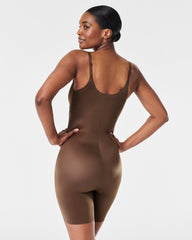 SPANXshape™ Invisible Mid-Thigh Bodysuit  Chestnut Brown