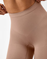 SPANXsculpt™ Seamless Power Mid-Thigh Short  Cafe Au Lait