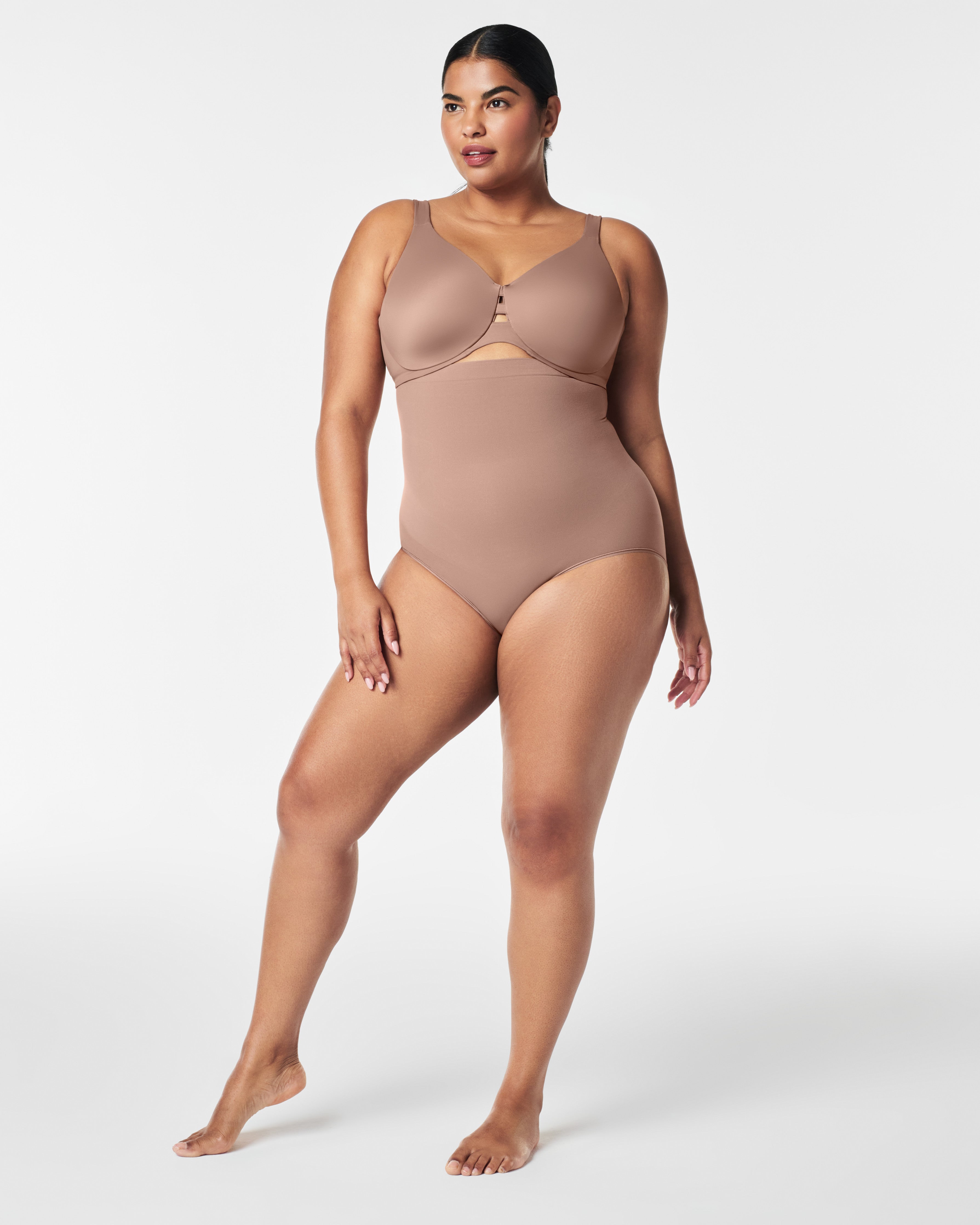 SPANXsculpt™ Seamless Power High-Waisted Brief  Cafe Au Lait