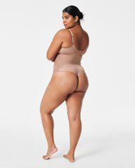SPANXshape™ Invisible High-Waisted Thong  Cafe Au Lait