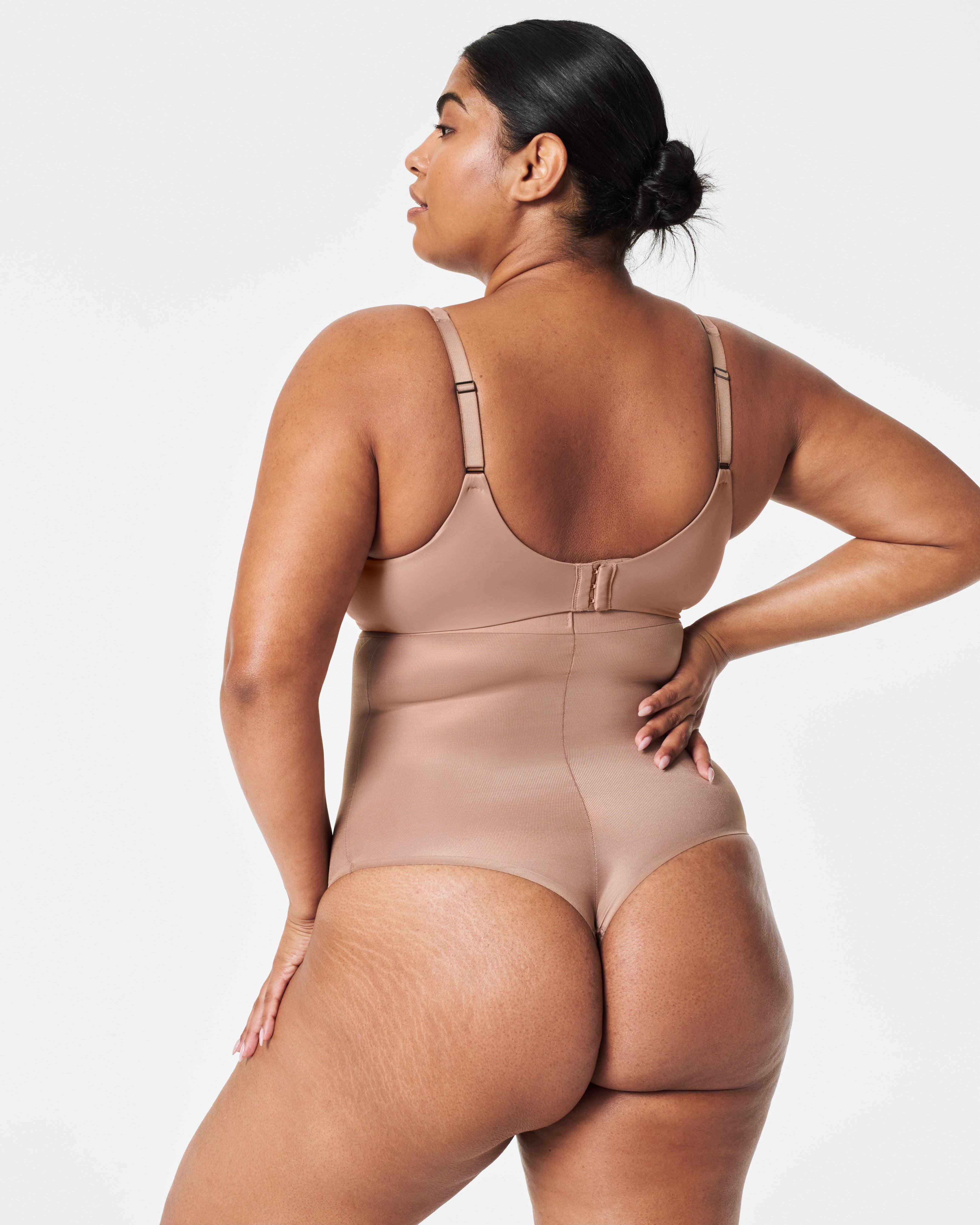 SPANXshape™ Invisible High-Waisted Thong  Cafe Au Lait