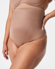 SPANXshape™ Invisible High-Waisted Thong  Cafe Au Lait
