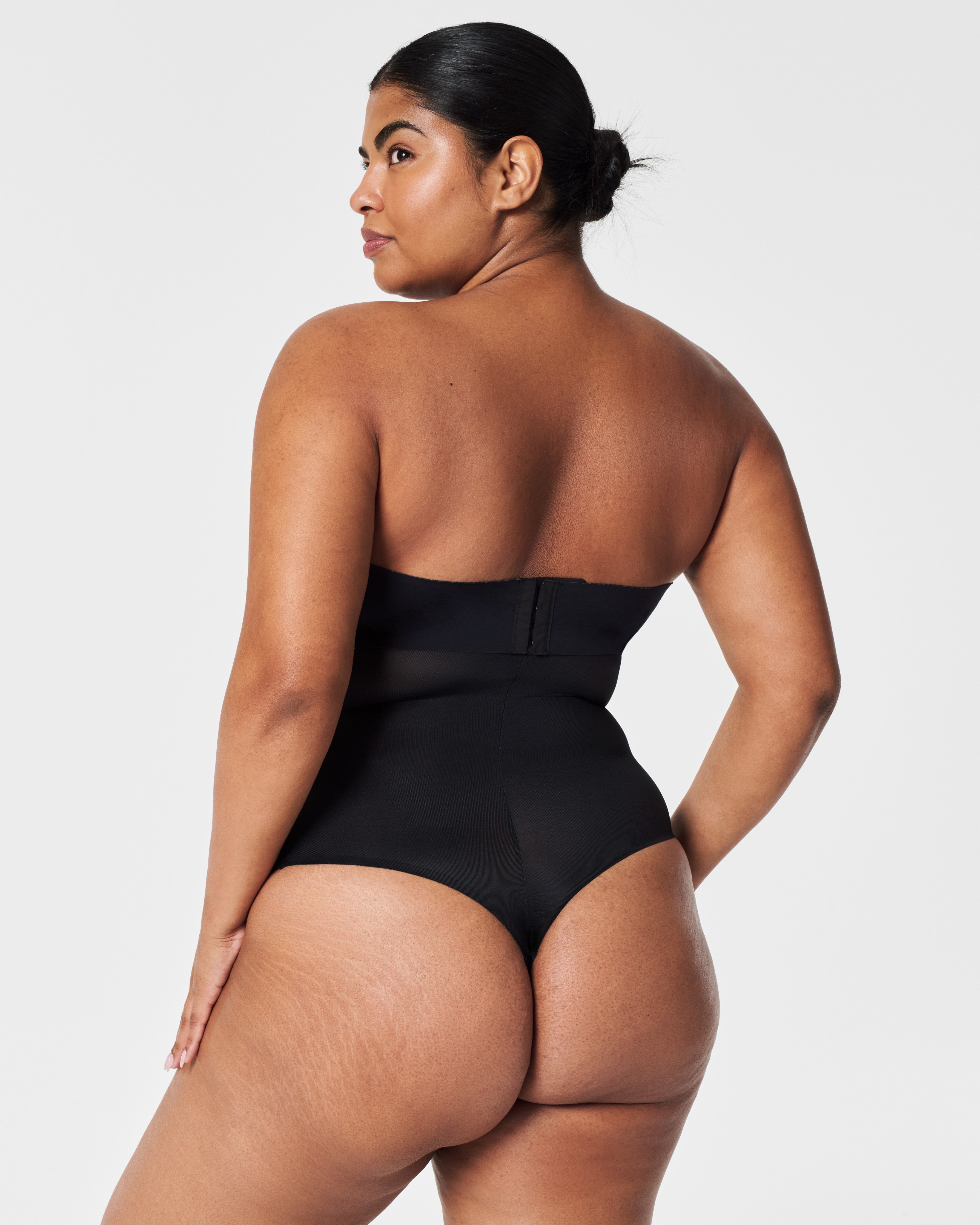 SPANXshape™ Invisible High-Waisted Thong  Very Black