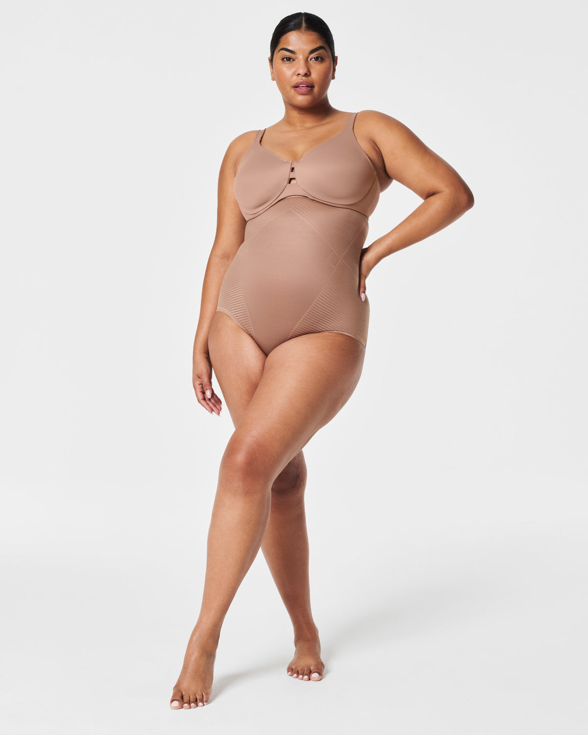 SPANXshape™ Invisible High-Waisted Brief  Cafe Au Lait