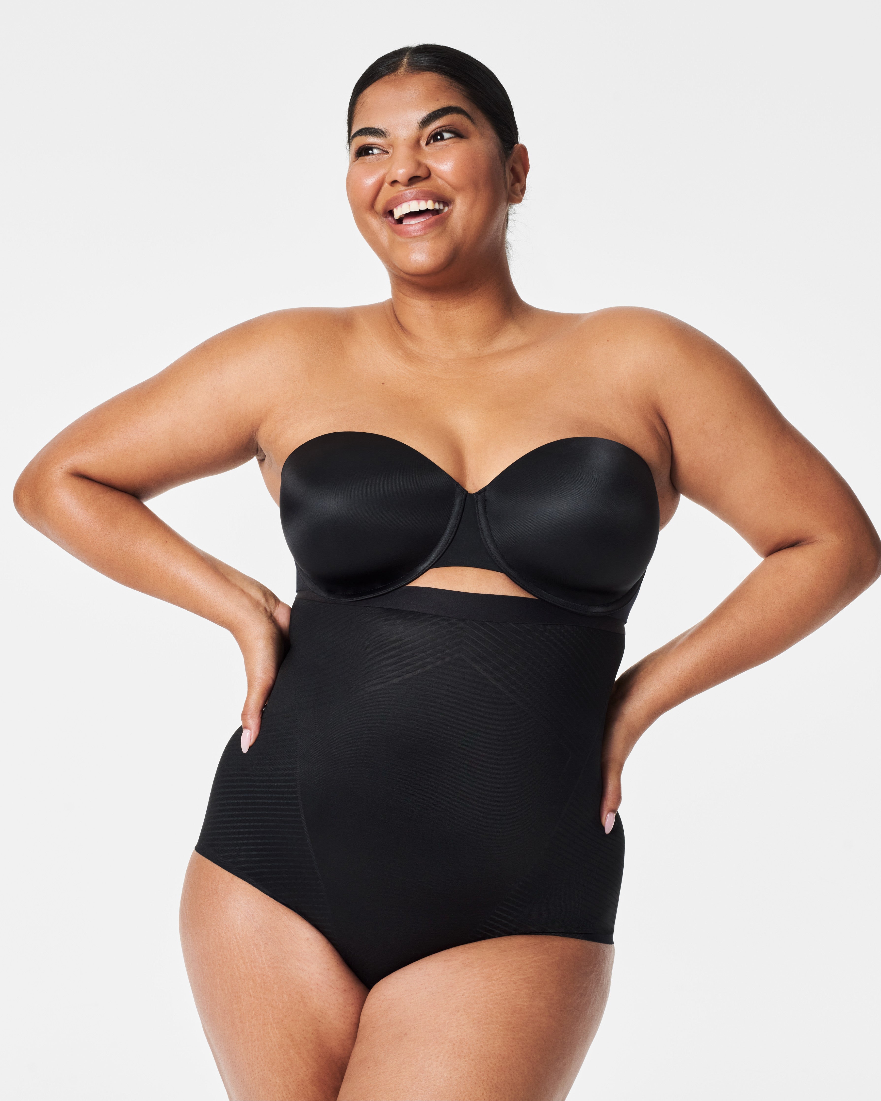 SPANXshape™ Invisible High-Waisted Brief  Very Black