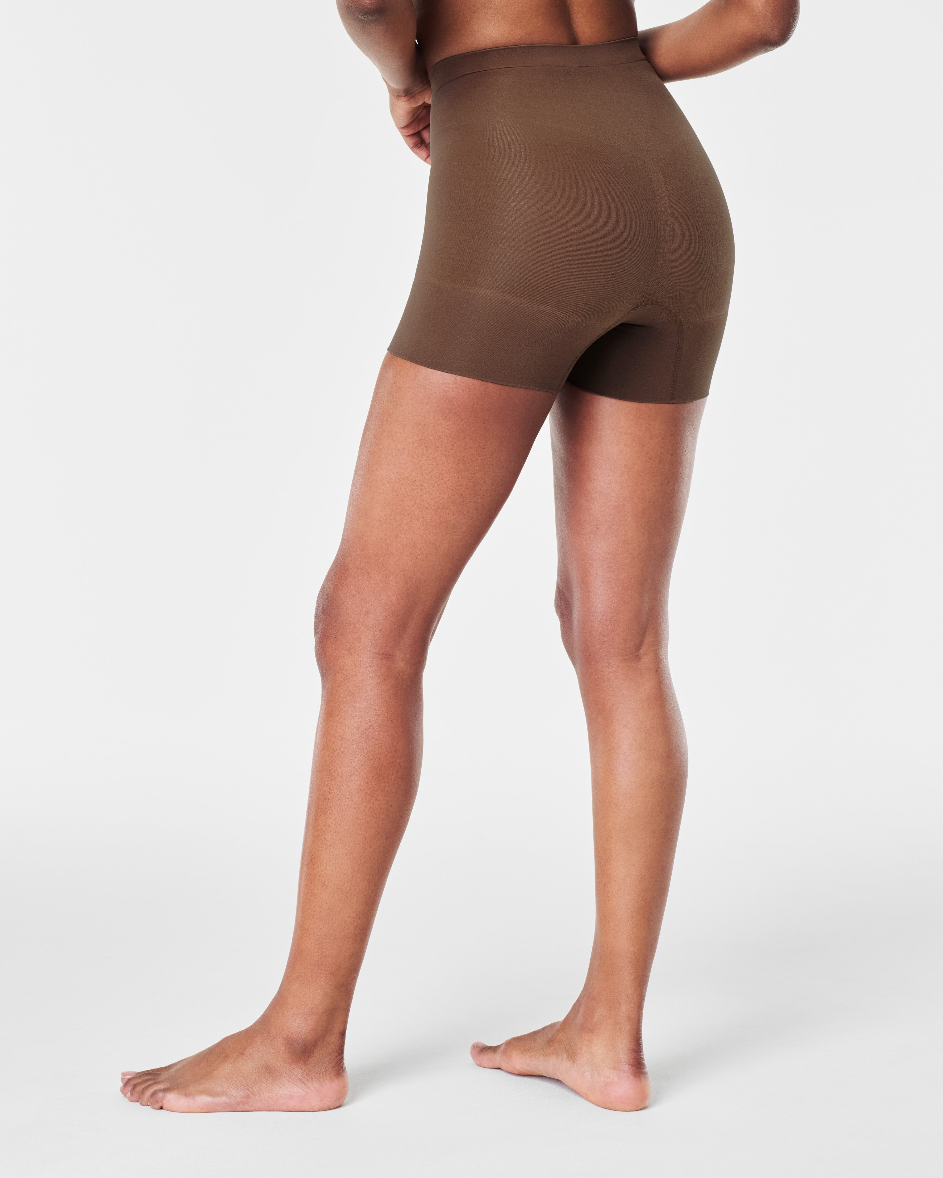 SPANXsculpt™ Seamless Power Shorty  Chestnut Brown