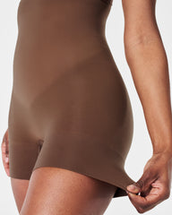 SPANXsculpt™ Seamless Power High-Waisted Shorty  Chestnut Brown
