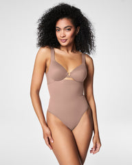 SPANXsculpt™ Seamless Power High-Waisted Thong  Cafe Au Lait