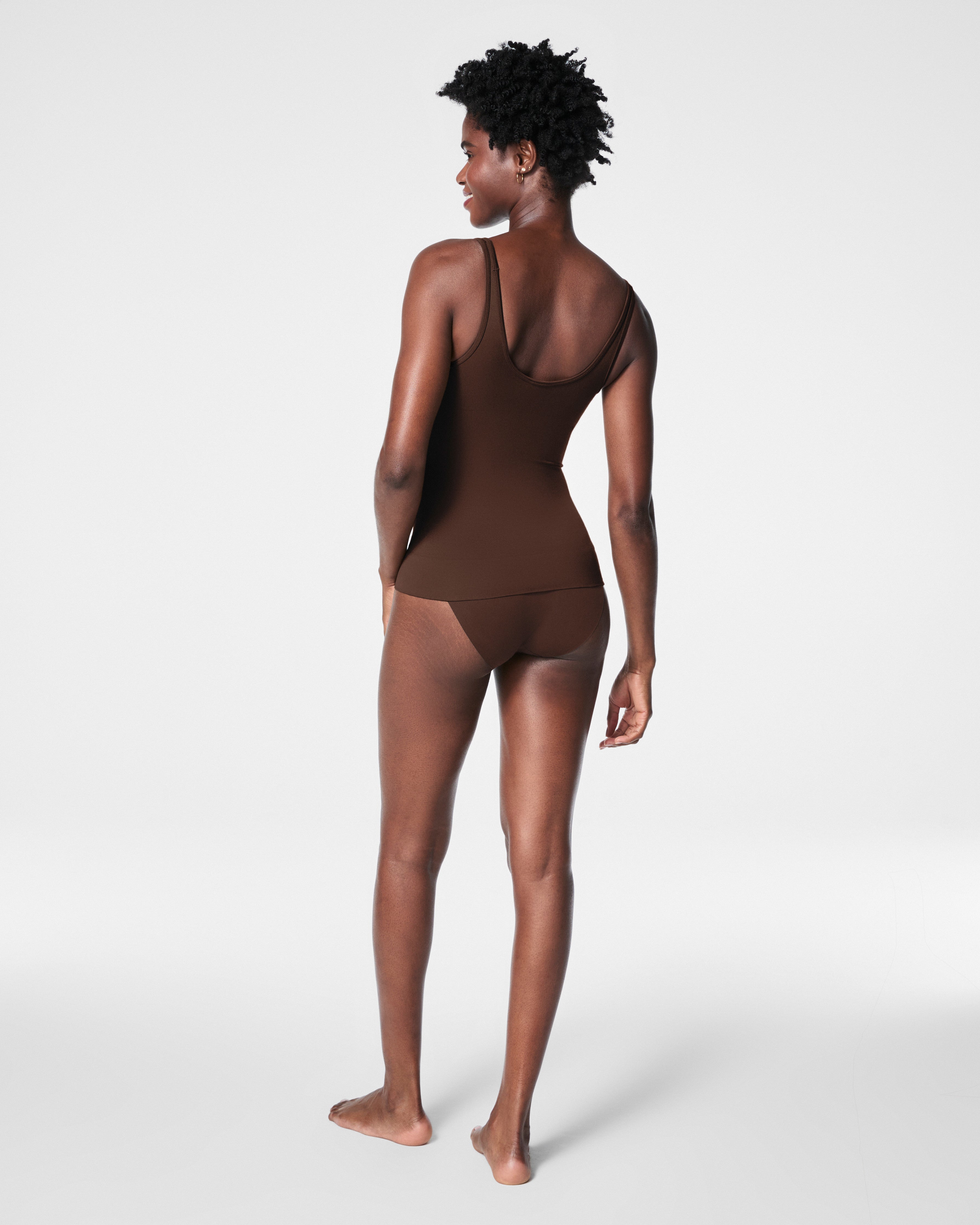 SPANXsculpt™ Seamless Power Tank  Chestnut Brown