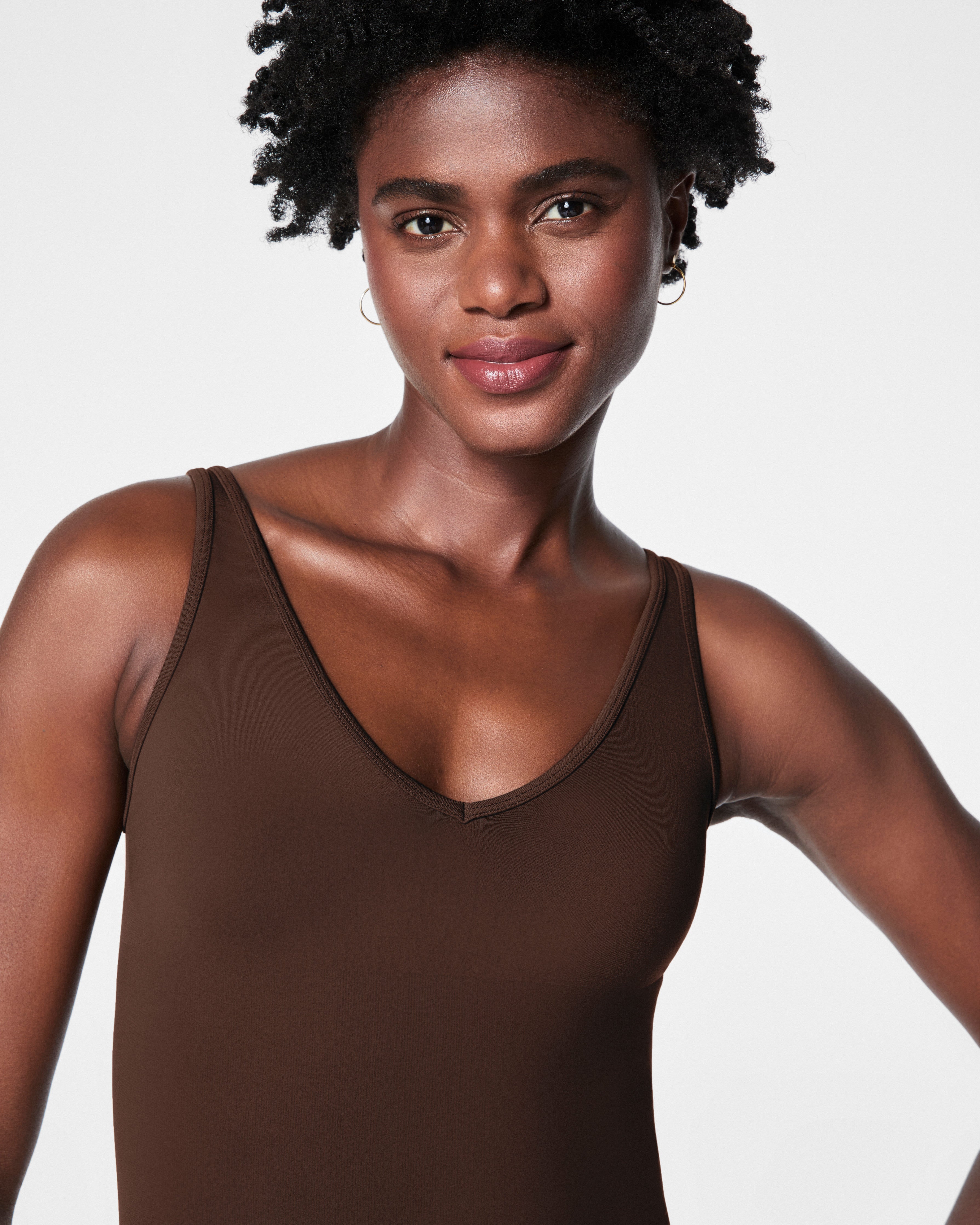 SPANXsculpt™ Seamless Power Tank  Chestnut Brown