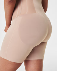 SPANXsupersculpt™ TotalContour Open-Bust Mid-Thigh Bodysuit  Natural Bronze