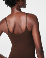 SPANXsculpt™ Seamless Power Thong Bodysuit  Chestnut Brown