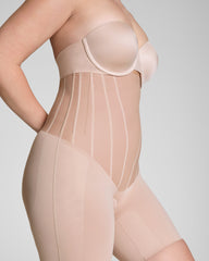 SPANXsupersculpt™ TotalContour High-Waisted Mid-Thigh Short  Natural Bronze