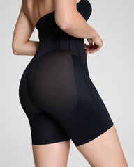 SPANXsupersculpt™ TotalContour High-Waisted Mid-Thigh Short  Very Black