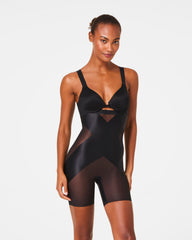 SPANXshape™ Satin-X™ High-Waisted Mid-Thigh Short  Very Black