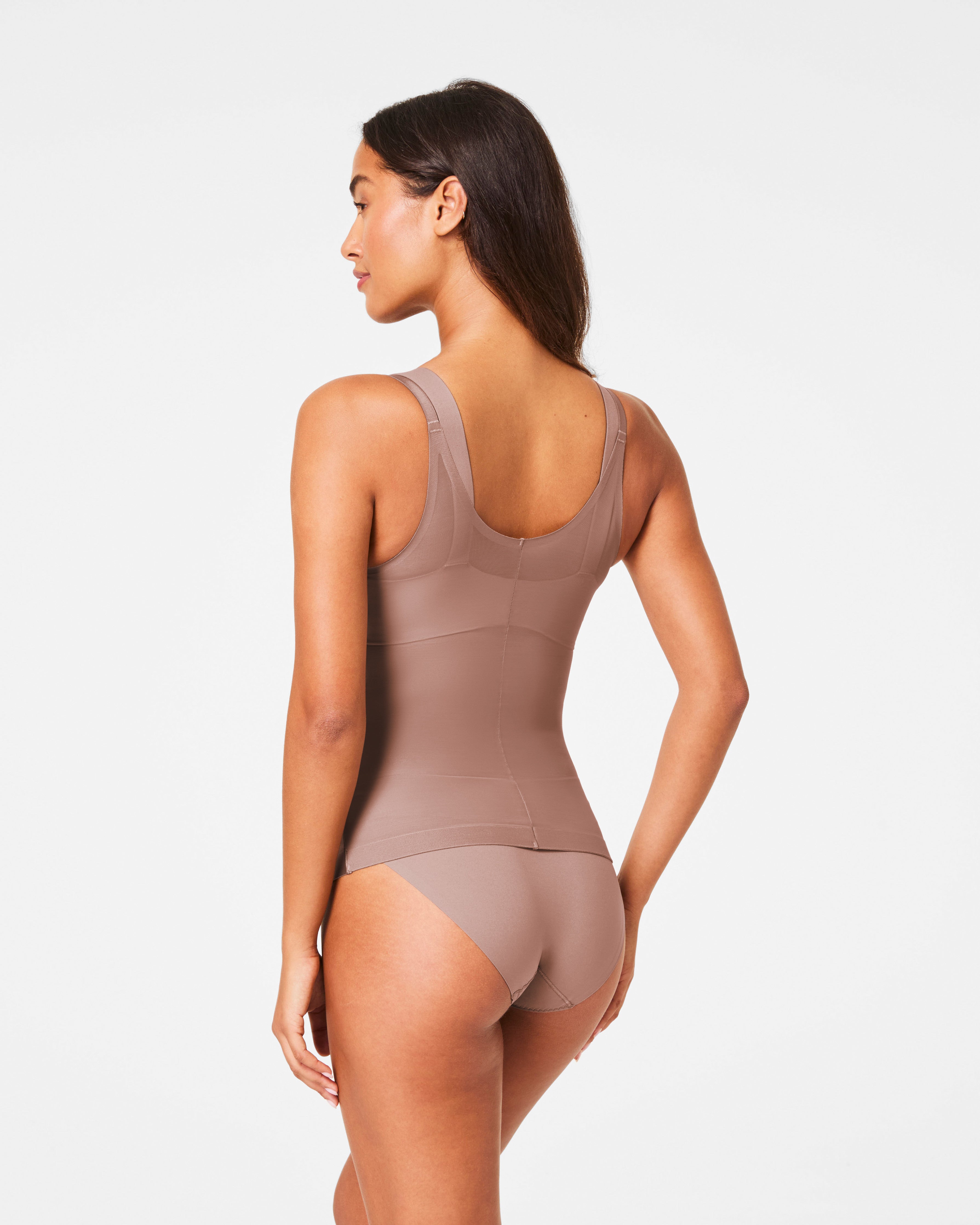 SPANXshape™ Satin-X™ Open-Bust Cami  Cafe Au Lait
