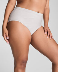 SPANXshape™ Invisible Supima® Cotton Brief  French Grey