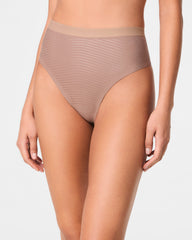 SPANXshape™ Invisible Supima® Cotton Thong  Cafe Au Lait