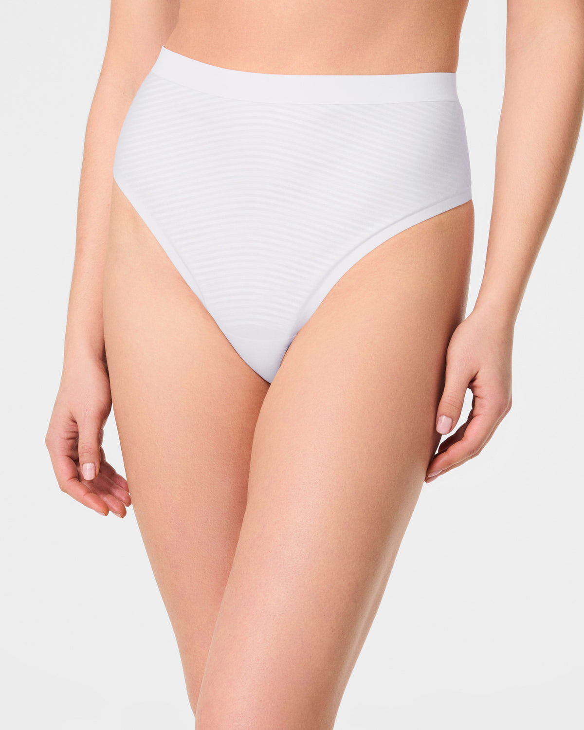 SPANXshape™ Invisible Supima® Cotton Thong  Powder
