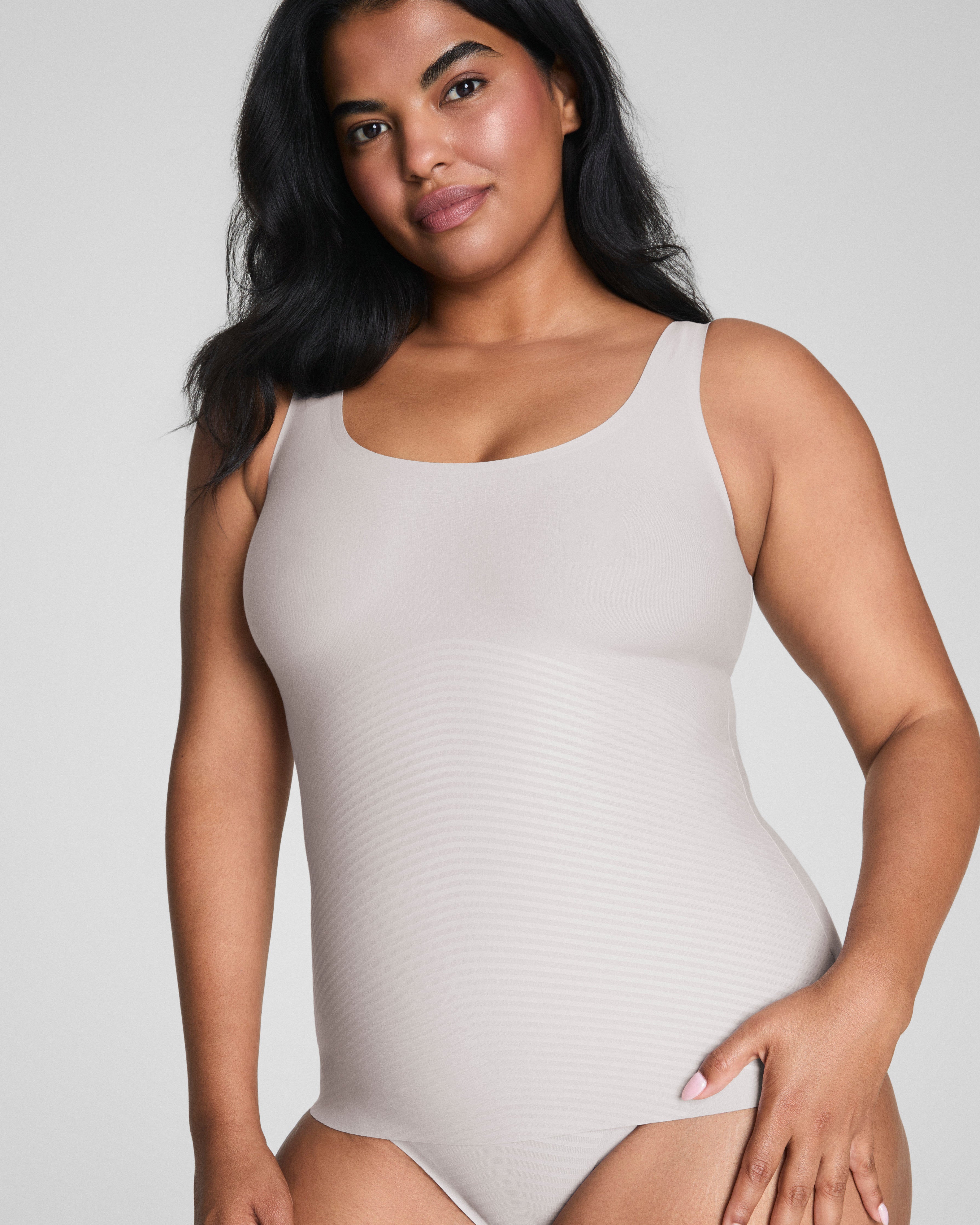 SPANXshape™ Invisible Supima® Cotton Tank  French Grey