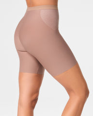 SPANXshape™ Invisible Supima® Cotton Mid-Thigh Short  Cafe Au Lait