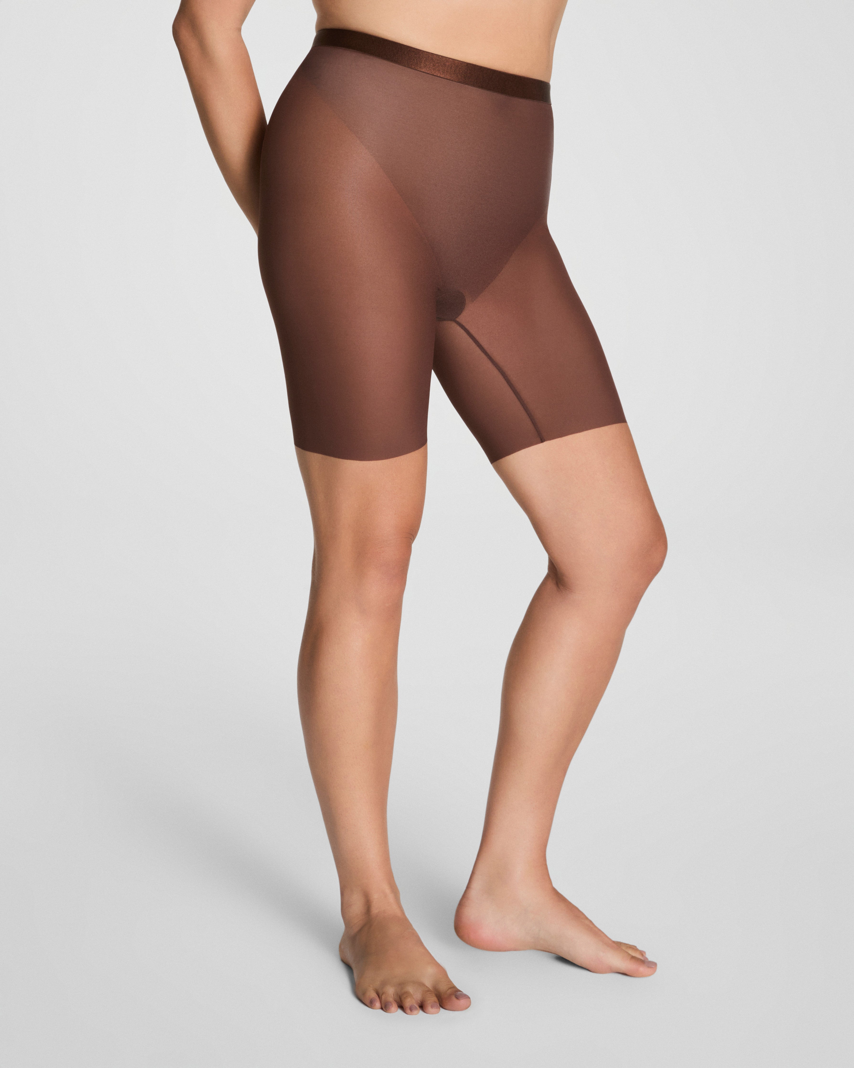 SPANXsupersmooth™ SheerSense Mid-Thigh Short  Espresso