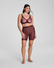 SPANXsupersmooth™ SheerSense Mid-Thigh Short  Plum Berry