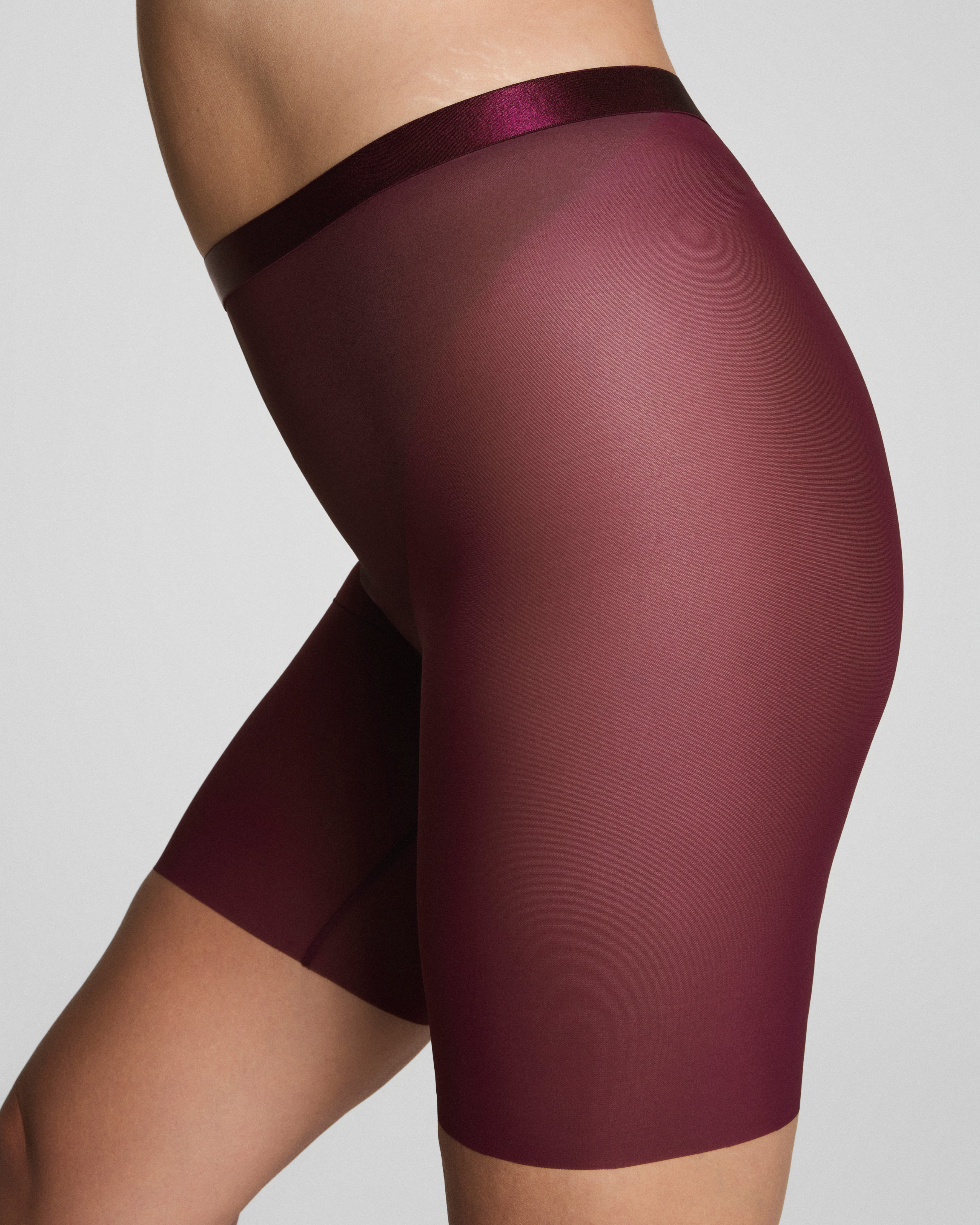 SPANXsupersmooth™ SheerSense Mid-Thigh Short  Plum Berry