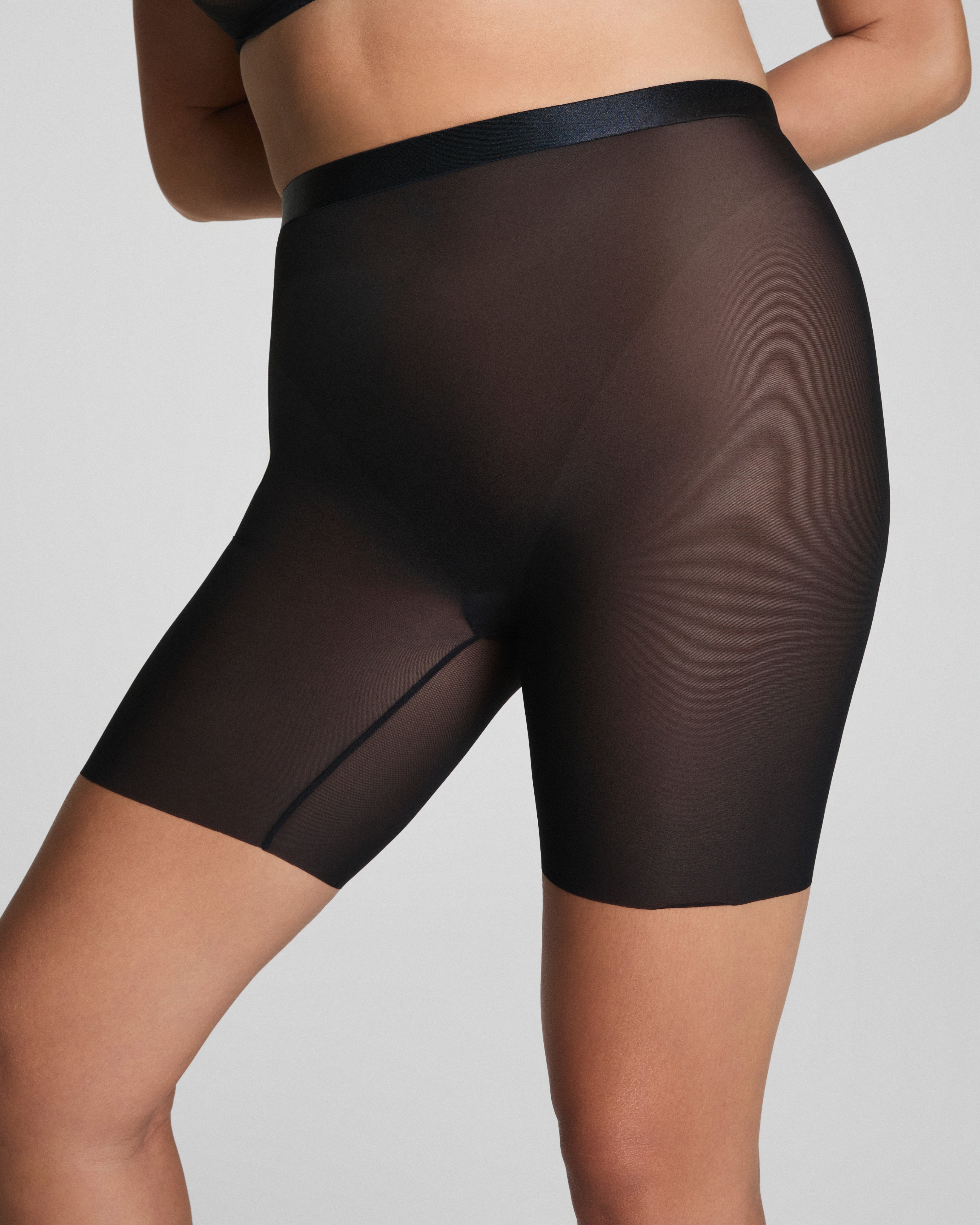 SPANXsupersmooth™ SheerSense Mid-Thigh Short  Very Black