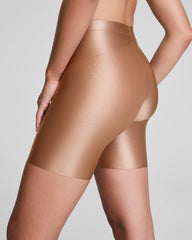 SPANXshape™ LuxeShine Mid-Thigh Short  Cafe Au Lait Shimmer