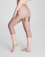 SPANXshape™ Satin-X™ Capri  Cafe Au Lait