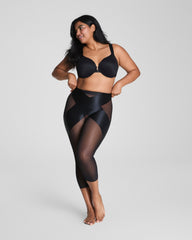 SPANXshape™ Satin-X™ Capri  Very Black