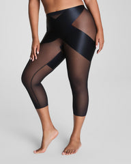 SPANXshape™ Satin-X™ Capri  Very Black