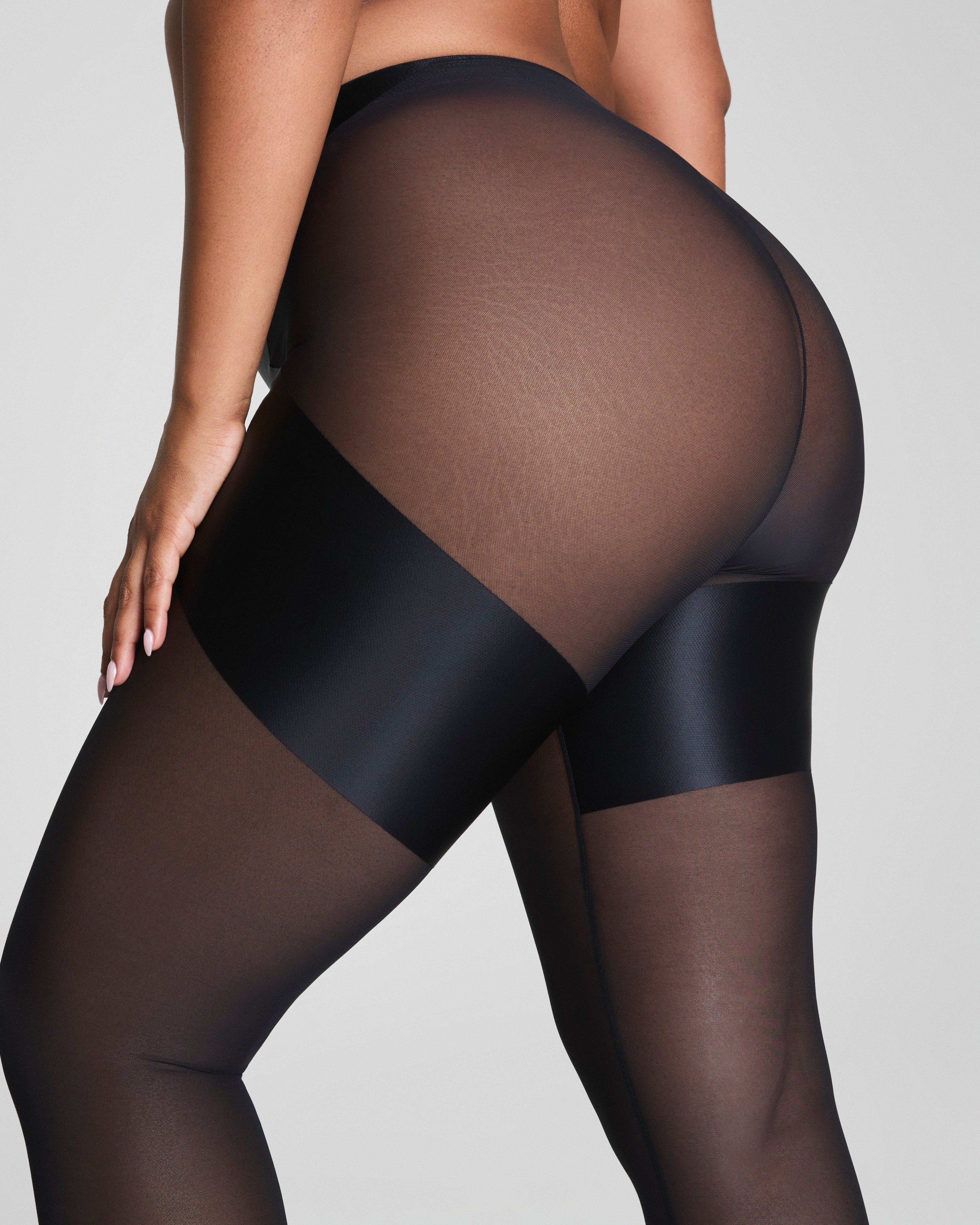 SPANXshape™ Satin-X™ Capri  Very Black