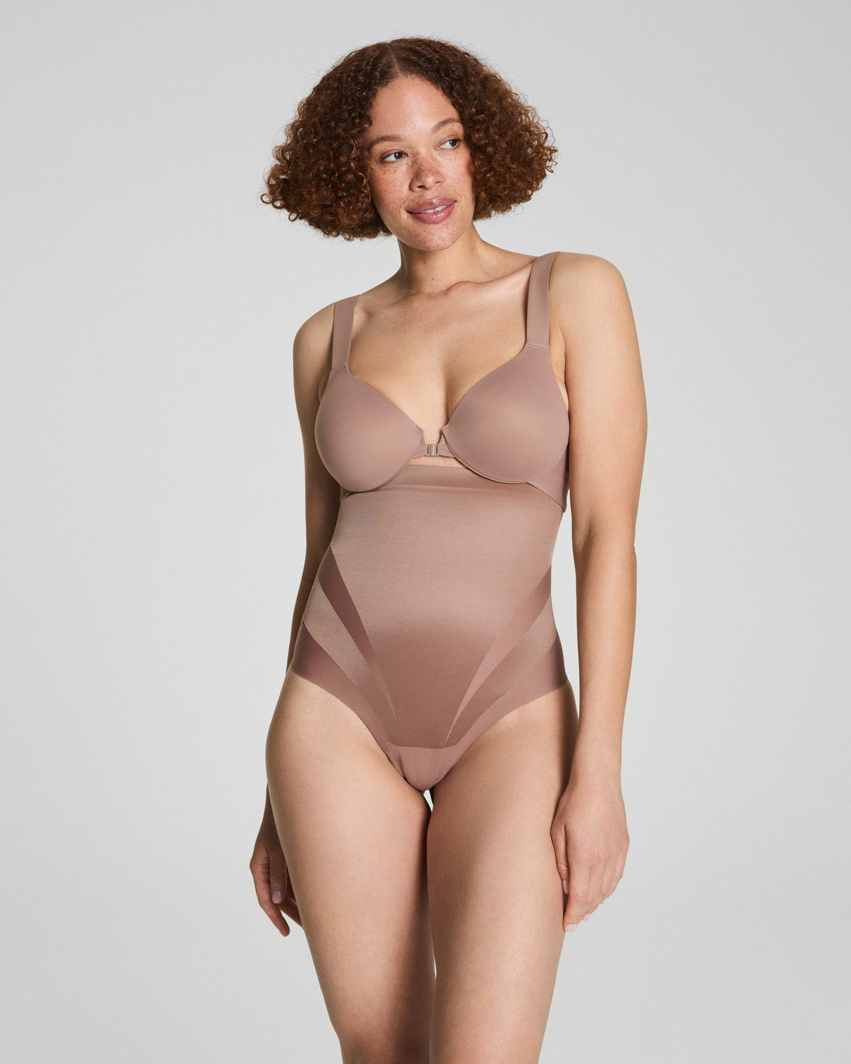 SPANXsupersculpt™ Transform High-Waisted Thong  Cafe Au Lait