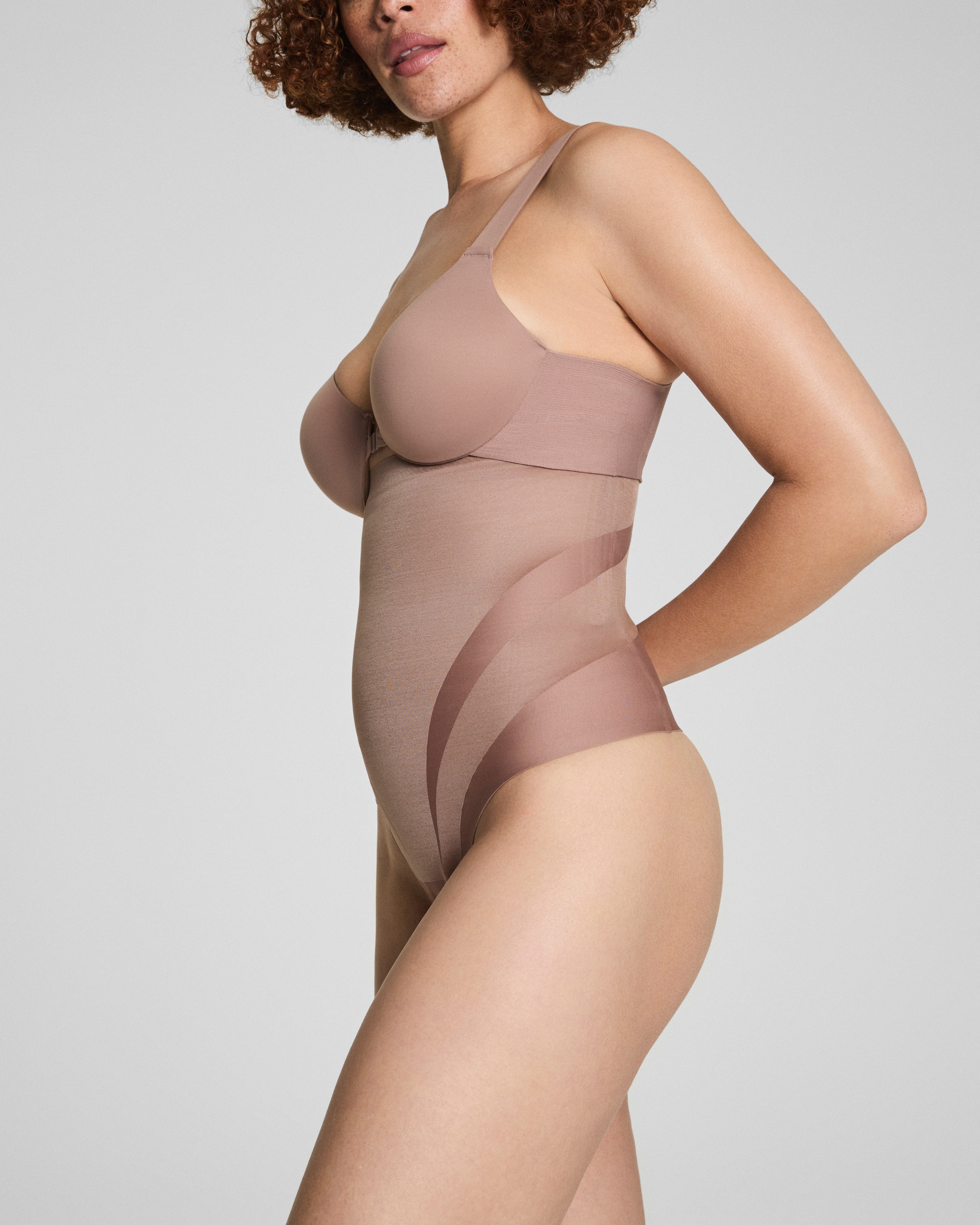 SPANXsupersculpt™ Transform High-Waisted Thong  Cafe Au Lait