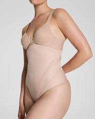 SPANXsupersculpt™ Transform High-Waisted Thong  Champagne Beige