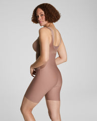 SPANXsupersculpt™ Transform Open-Bust Mid-Thigh Bodysuit  Cafe Au Lait