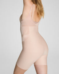 SPANXsupersculpt™ Transform Open-Bust Mid-Thigh Bodysuit  Champagne Beige