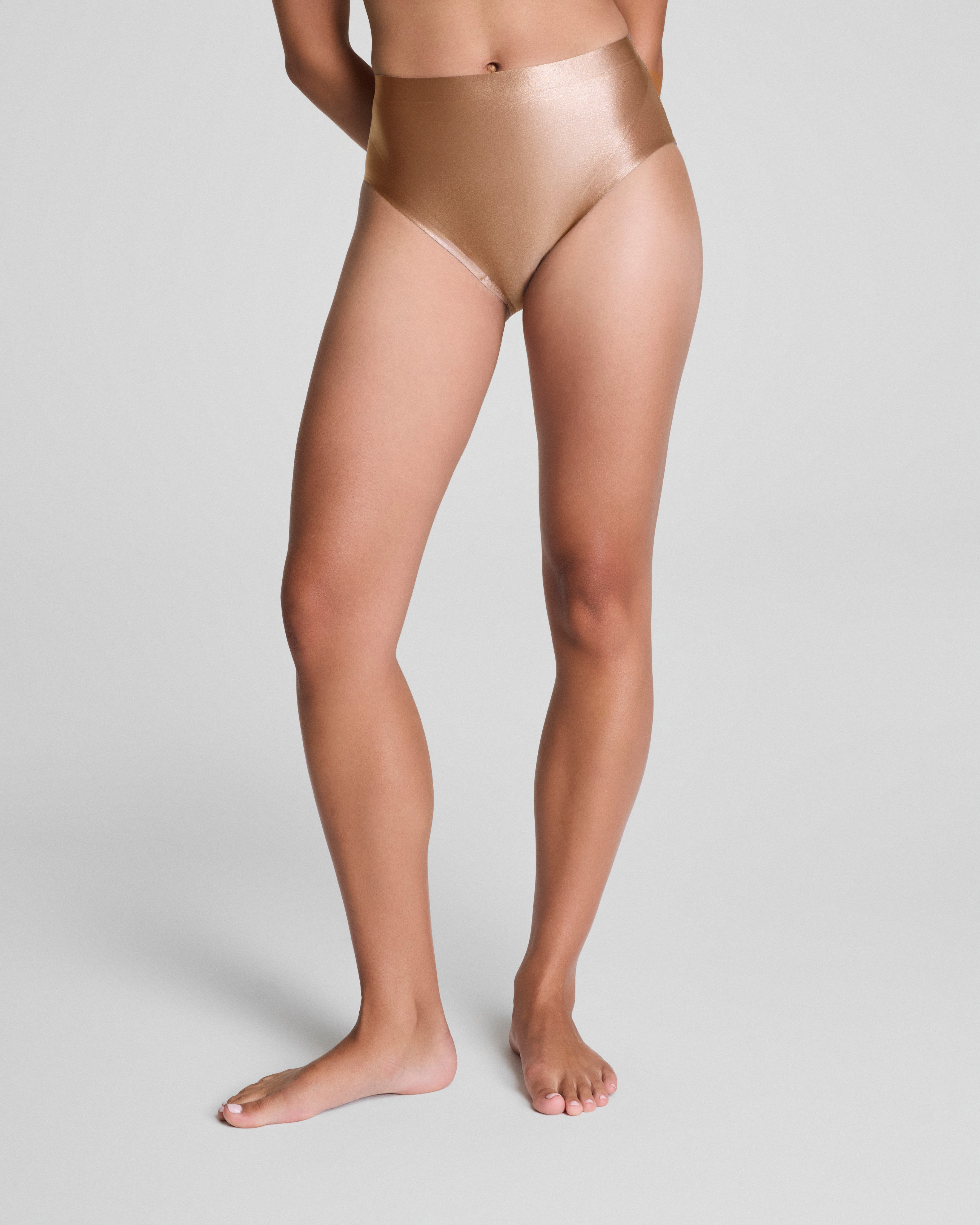 SPANXshape™ LuxeShine Brief  Cafe Au Lait Shimmer