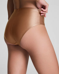SPANXshape™ LuxeShine Brief  Cafe Au Lait Shimmer