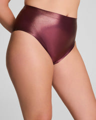 SPANXshape™ LuxeShine Brief  Plum Berry Shimmer
