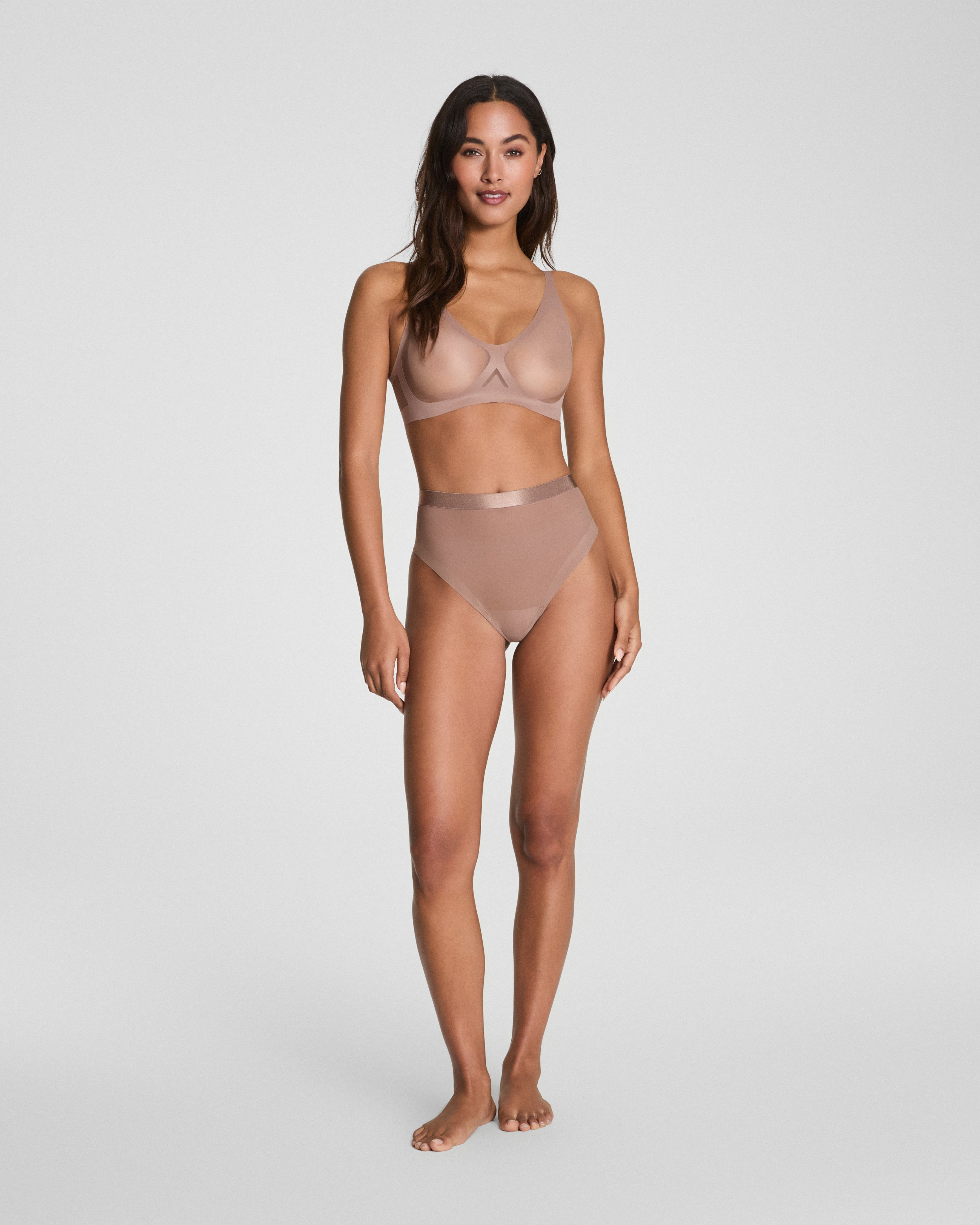 SPANXsupersmooth™ SheerSense Thong  Cafe Au Lait