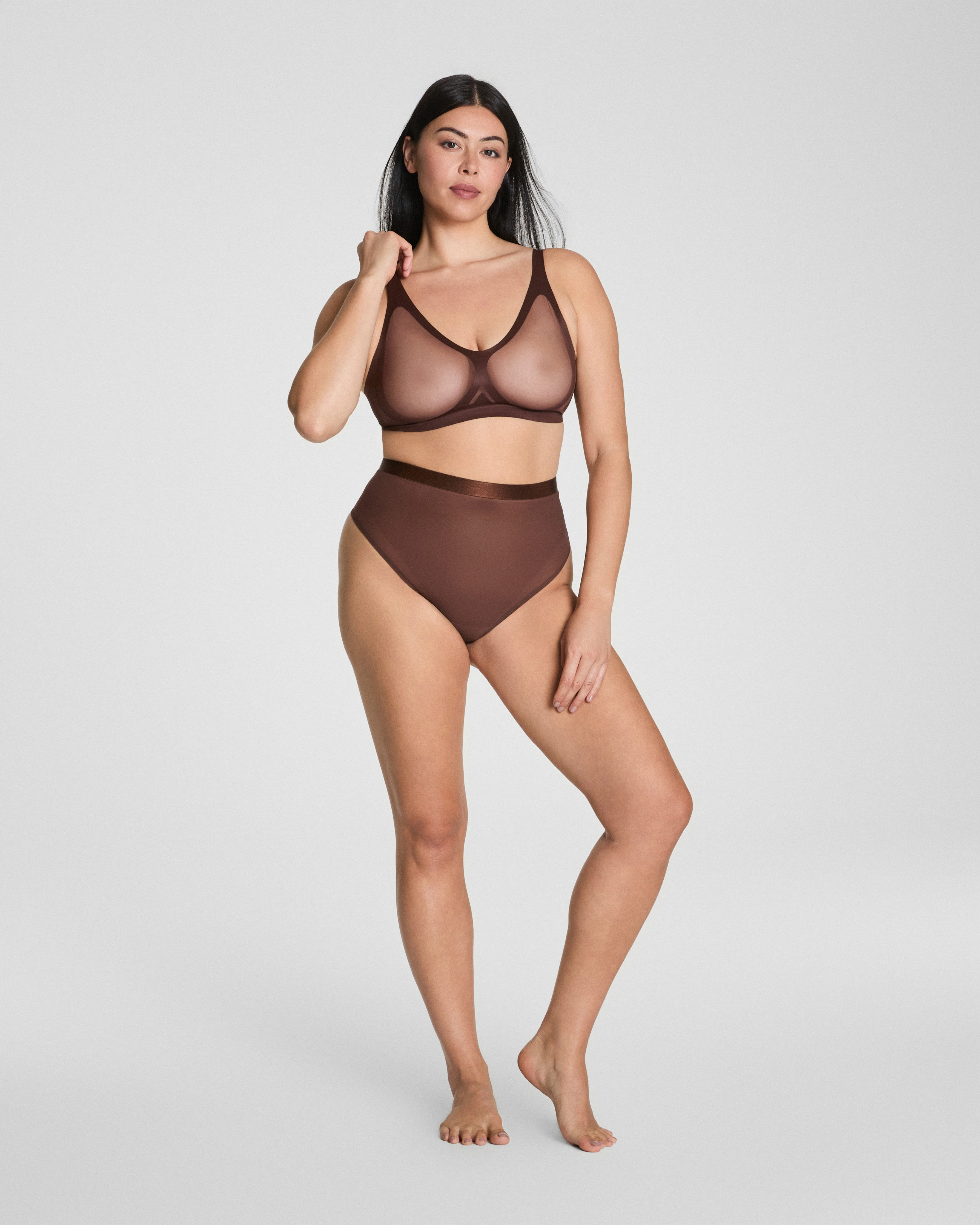 SPANXsupersmooth™ SheerSense Thong  Espresso